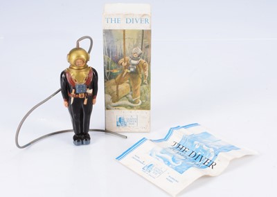 Lot 515 - A 1940s Saxon Tower Toys 'The Diver' Novelty Plastic Toy