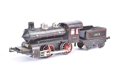 Lot 807 - A Bing Gauge 1 clockwork Continental-style 0-4-0 Locomotive and Tender