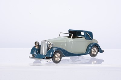 Lot 559 - A Tri-ang Minic Tinplate Clockwork 51ME Pre-War Electric Daimler Type Sedanca