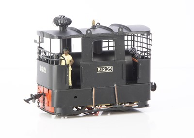 Lot 917 - A Gauge 1 battery-powered radio-controlled 'Surabaya Steam Tram' 0-4-0 Locomotive