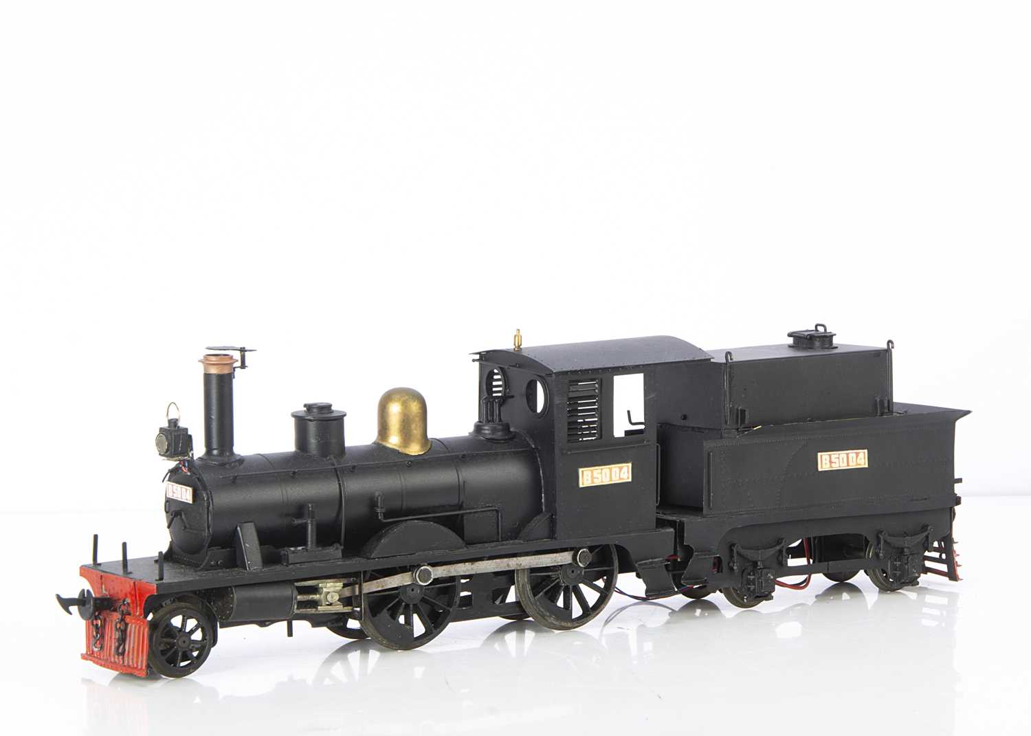 Lot 918 - A Gauge 1 battery-powered radio-controlled Indonesian Railways Sharp Stewart 2-4-0 Locomotive and Tender