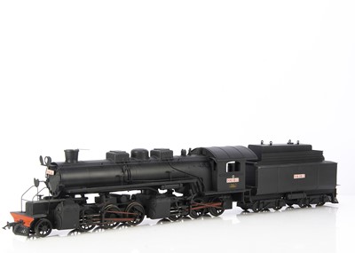 Lot 920 - A Gauge 1 battery-powered radio-controlled Indonesian Railways 2-6-6-0 'Mallet' Locomotive and Tender