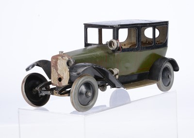 Lot 660 - A JEP (France) Tinplate Clockwork Delage Limousine 7392