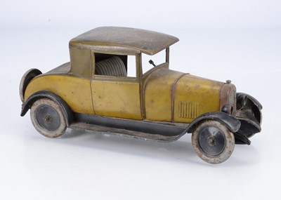 Lot 672 - Les Jouet Citroen Tinplate Clockwork B14 Faux-Cabriolet