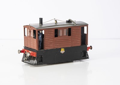 Lot 926 - A Gauge 1 battery-powered radio-controlled Wisbech & Upwell Steam Tram 0-4-0 Locomotive