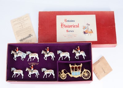 Lot 711 - Britains boxed set 9401 Her Majesty's State Coach