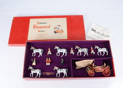 Lot 714 - Britains boxed set 9402 State Open Road Landau