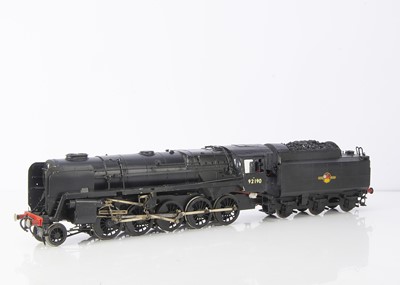 Lot 929 - A Gauge 1 battery-powered radio-controlled British Railways '9F' 2-10-0 Locomotive and Tender