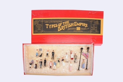 Lot 758 - William Hocker boxed set 'Types of the British Empire' series 18pce set 228 'A Public Display'