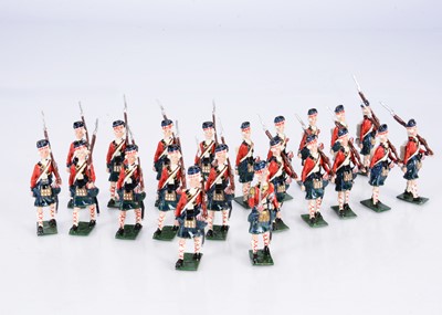 Lot 789 - Nostalgia loose 8pce set N407 The Royal Highland Regiments, Canada 1778 with (13) additional ORs