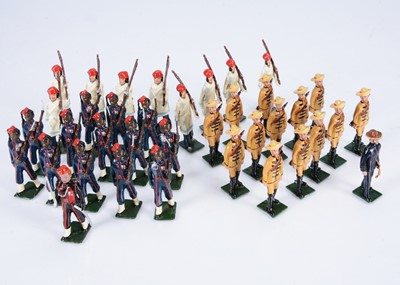 Lot 791 - Nostalgia loose 8pce sets comprising N29 Gold Coast Haussas Q.V.D.J. 1897 with (6) additional ORs