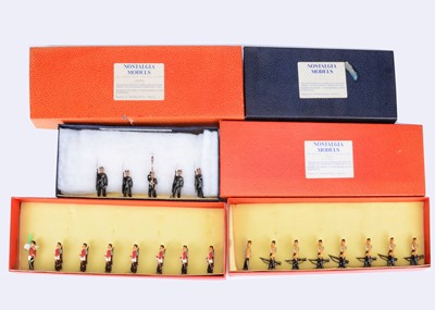 Lot 795 - Nostalgia boxed sets comprising 8pce N288 5th Gurkhas in Summer Uniform 1882