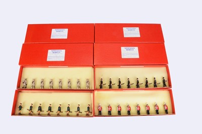 Lot 797 - Nostalgia 8pce boxed sets comprising N281 Trinidad Light Infantry 1897