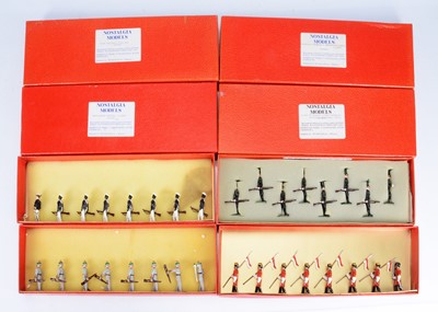 Lot 800 - Nostalgia 8pce boxed sets comprising N322 Kaffrarian Rifles 1910