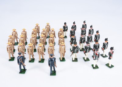 Lot 801 - Nostalgia loose 8pce sets comprising 2 X set N 250 Los Carreteros del Rey Gibraltar 1910 with (6) additional ORs