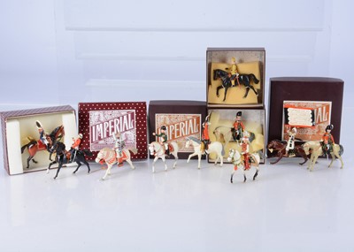 Lot 859 - Imperial Productions of New Zealand individually boxed mounted figures comprising No.26 Officer, Black Watch 1900, Foreign Service Dress