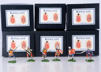 Lot 869 - Kingcast boxed Knights of the Wyvern Standard series comprising WS2 Amadee, Comte de Savoy