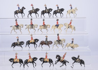 Lot 881 - Reka cavalry comprising Horseguards (9) - 5 complete, Lifeguards (6) - 2 complete