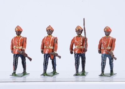 Lot 884 - Reka marching British Indian Army Infantry at trail (3) and slope