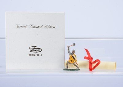 Lot 895 - Original Seywyn-Smith Miniatures F9302 Foot with Mace Count of Flanders