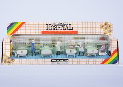 Lot 905 - Britains HOSPITAL Series boxed set 7857 Hospital Ward Set