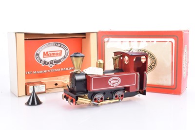 Lot 1041 - Mamod 0 Gauge Live Steam SL3 maroon 0-4-0 Tank Engine