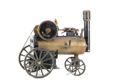 Lot 1080 - A Märklin live steam 'Transformable' Locomobile/Stationary Engine