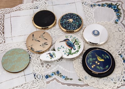Lot 329 - Circular Stratton compacts