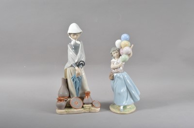 Lot 76 - Two Lladro porcelain figurines