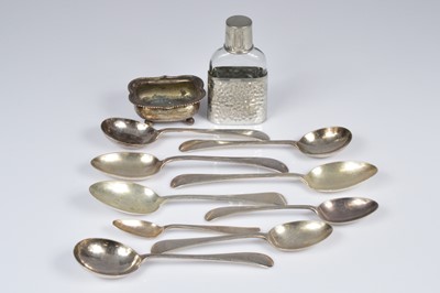 Lot 367 - A Victorian silver trench salt