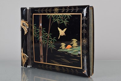 Lot 18 - A 1950's Lacquered Japanese