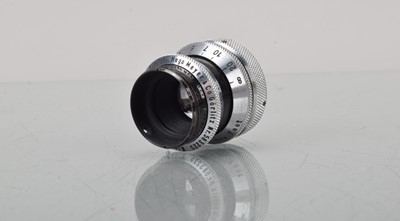Lot 19 - A Dr Rudolf Hugo Meyer & Co. Gorlitz Kino Plasmat 1 Inch f/1.5 Cine Lens