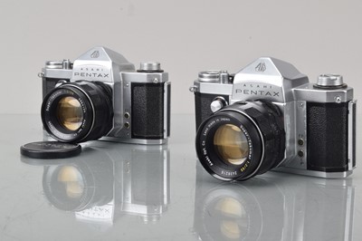 Lot 61 - Two Asahi Pentax S SLR Cameras
