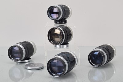 Lot 69 - Four Asahi Takumar 135mm f/3.5 lenses