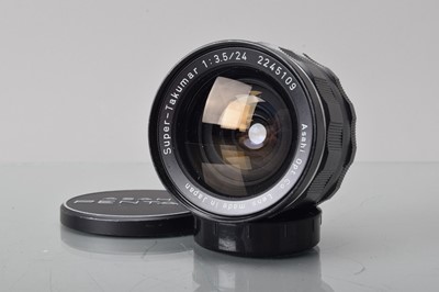 Lot 72 - An Asahi Super Takumar 24mm f/3.5 Lens