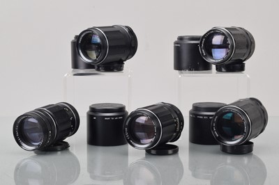 Lot 81 - Five Asahi Takumar 135mm f/3.5 Lenses
