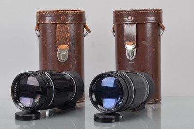 Lot 84 - Two Asahi Takumar 200mm f/3.5 Lenses