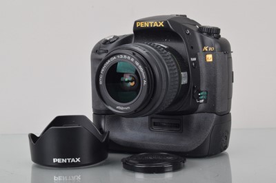 Lot 87 - A Pentax K 10D DSLR Camera