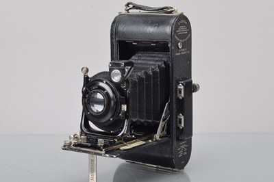 Lot 111 - An Ensign Auto-Speed Automatic Range-Finder Type Folding Camera
