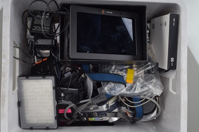 Lot 128 - A Box of Videography Accessories