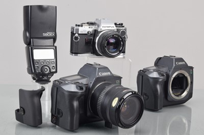 Lot 138 - Three SLR Cameras