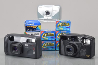 Lot 142 - Out of Date 35mm Film Stock and Compact Cameras