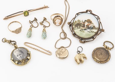 Lot 18 - A small group of jewellery
