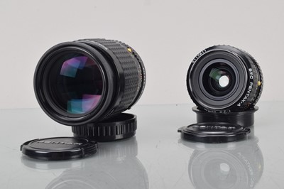 Lot 183 - Two SMC Pentax-A Lenses