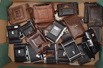 Lot 204 - A Tray of Folding Cameras