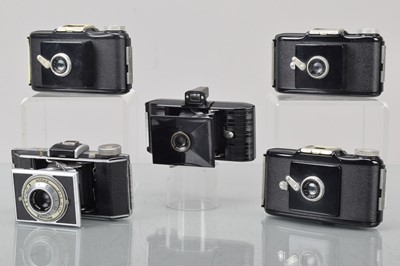 Lot 207 - Five Kodak Bantam Folding Cameras