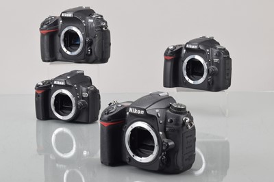 Lot 208 - Three Nikon DSLR Camera Bodies