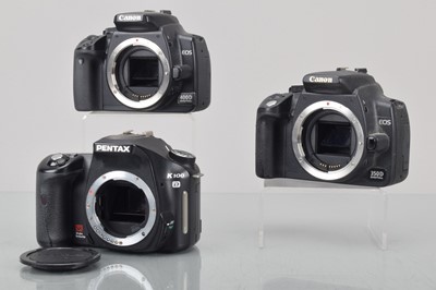 Lot 209 - Three DSLR Camera Bodies