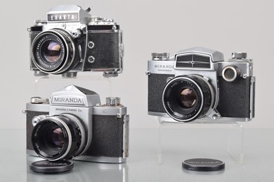 Lot 214 - Three SLR Cameras