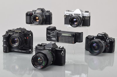 Lot 217 - Five SLR Camera Bodies